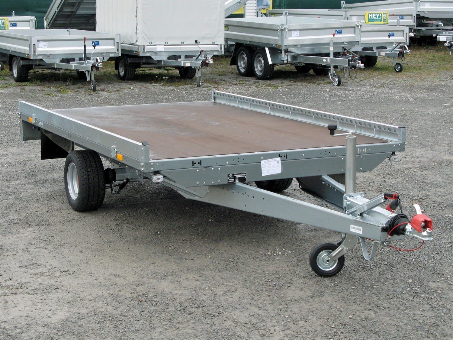 STEMA SHA O2 15-30-18.1 Carrier Autotransportanhänger