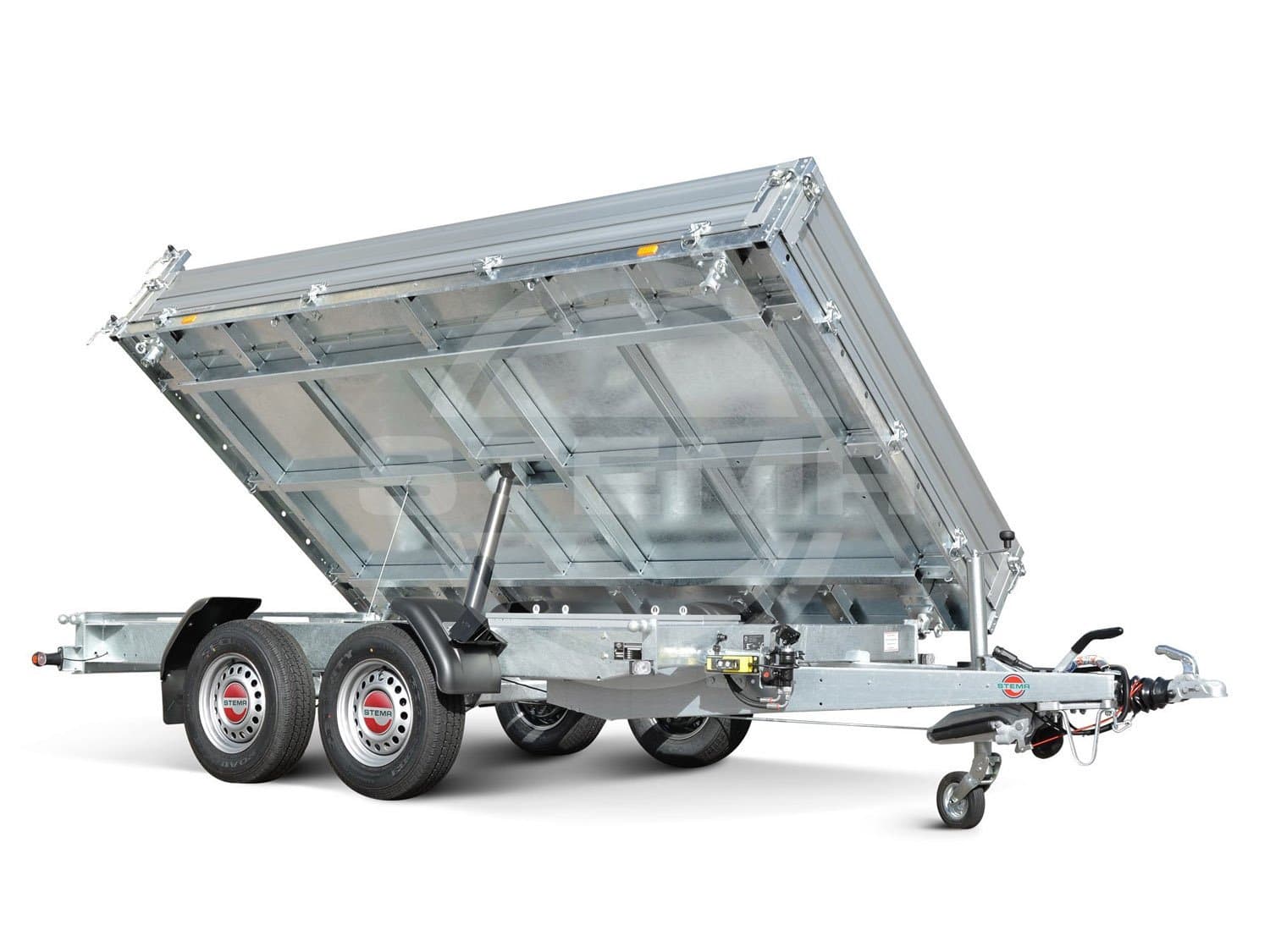 STEMA SHDK 35-36-20.2B TRIUS ALU Dreiseitenkipper mit elektrischer Pumpe
