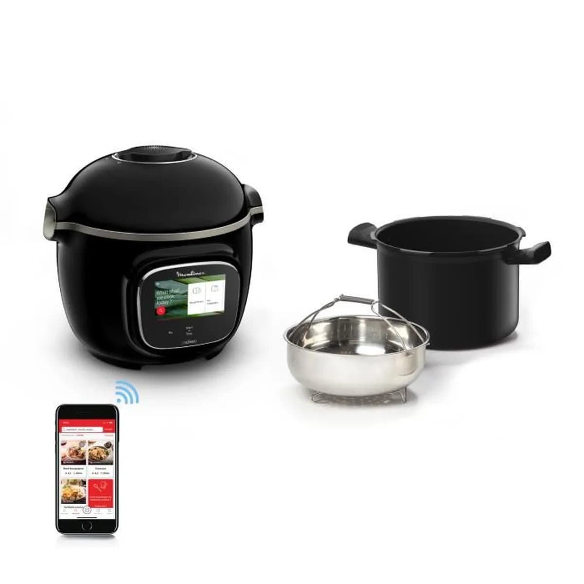 Moulinex Cookeo Touch Wifi ce902800 Multicuiseur 6 litres Noir