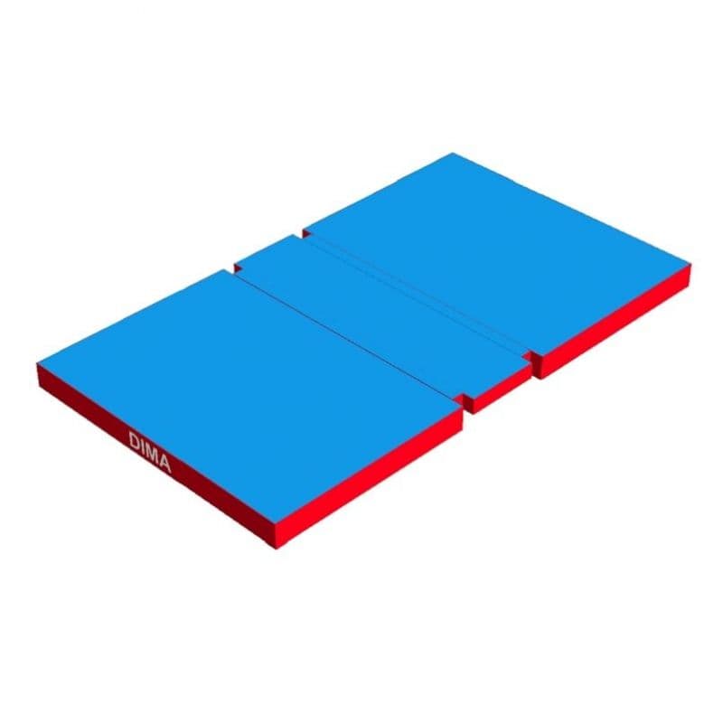 Matelas de reception repliable <br/>pour barres asymetriques <br/>420 x 240 x 20 cm
