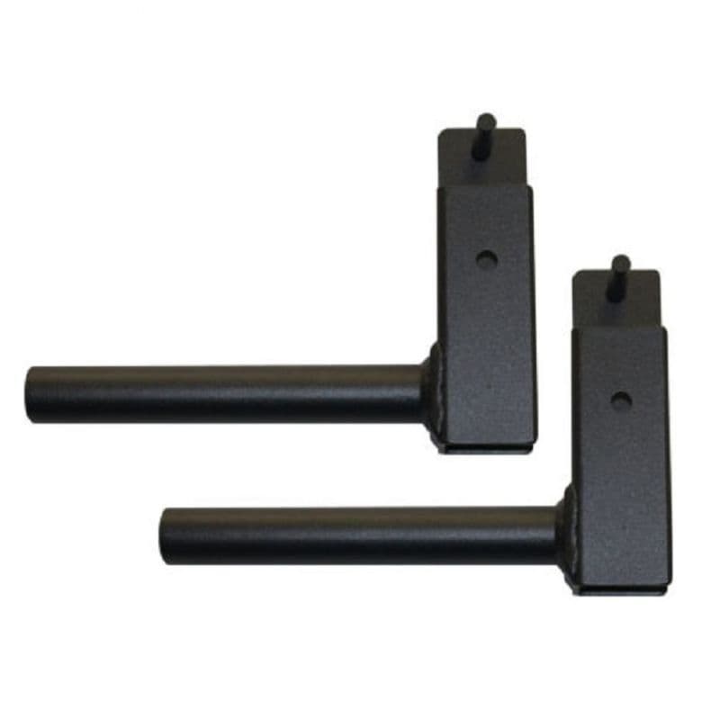 Tige de rangement de poids horizontale<br/>la paire