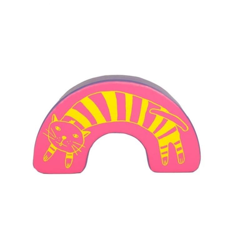 Module de motricité dimiaou<br/>demi cercle en mousse<br/>70 x 20 x 22 cm