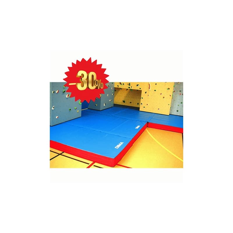 BON PLAN - MATELAS DE RÉCEPTION ESCALADE BI-DENSITÉ VELCRO 250X300X10 CM - SPÉCIAL SAE - 250 X 300 X 10 CM