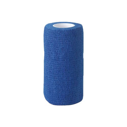 Bande Cohésive 10 cm - Bande pour coton - Bleue