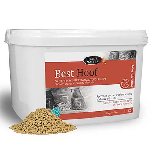 Best Hoof - Biotine Chevaux en granulés - Horsemaster -