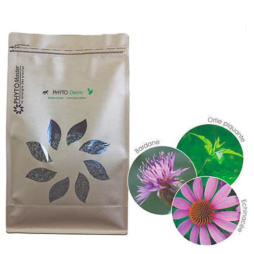 Phyto Derm - Association de plantes pour la peau du cheval -