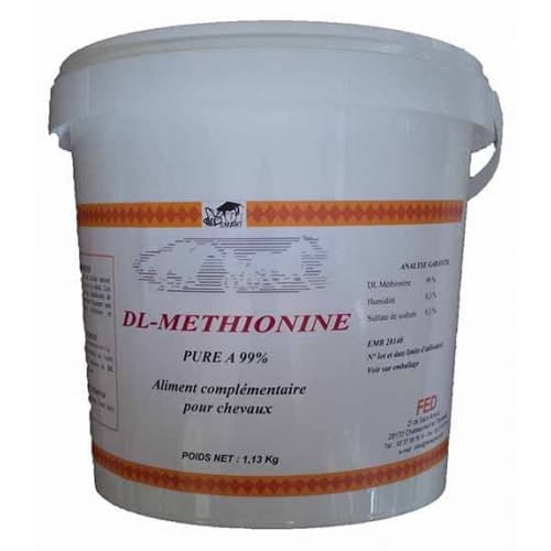 DL METHIONINE PURE - Acides Aminés Cheval -
