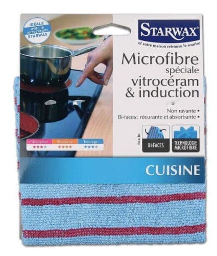 Microfibre vitrocéramique et induction STARWAX