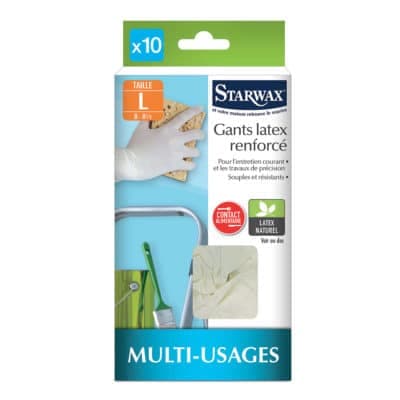 Gants renforcés en latex X10 STARWAX