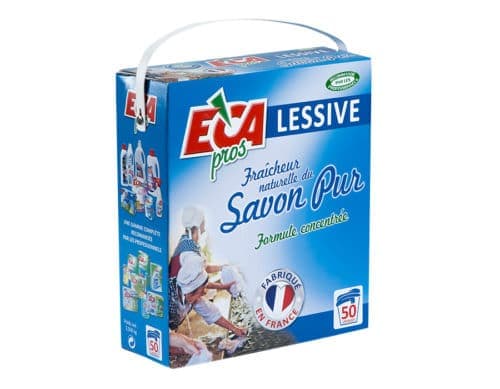 Lessive en poudre au savon pur 2,5kg ECA PROS
