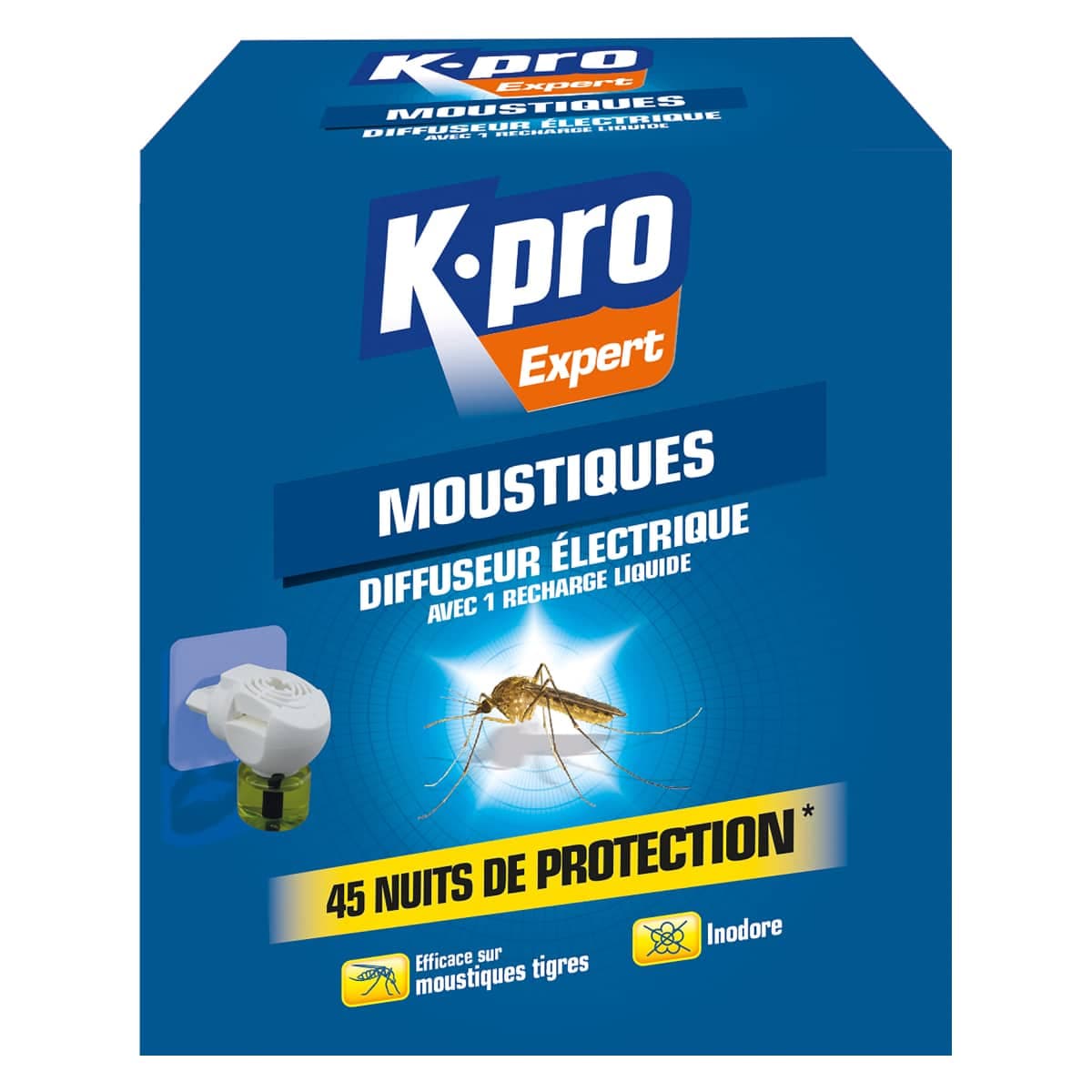 Diffuseur électrique Moustiques K.PRO