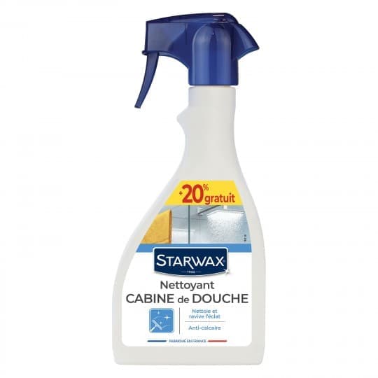 Nettoyant Cabine de douche 500ml +20% Gratuit STARWAX