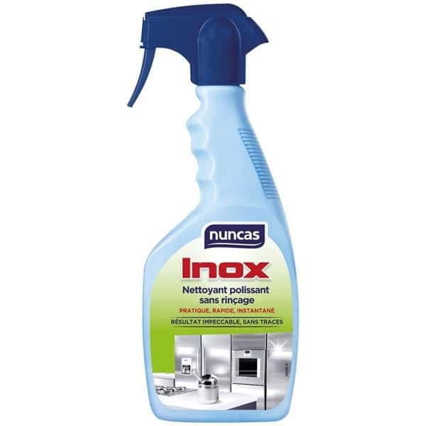 Nettoyant polissant Inox 500ml NUNCAS