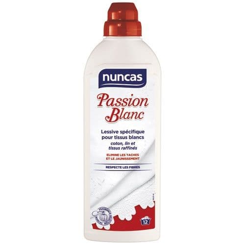 Lessive Passion du blanc 750ml NUNCAS