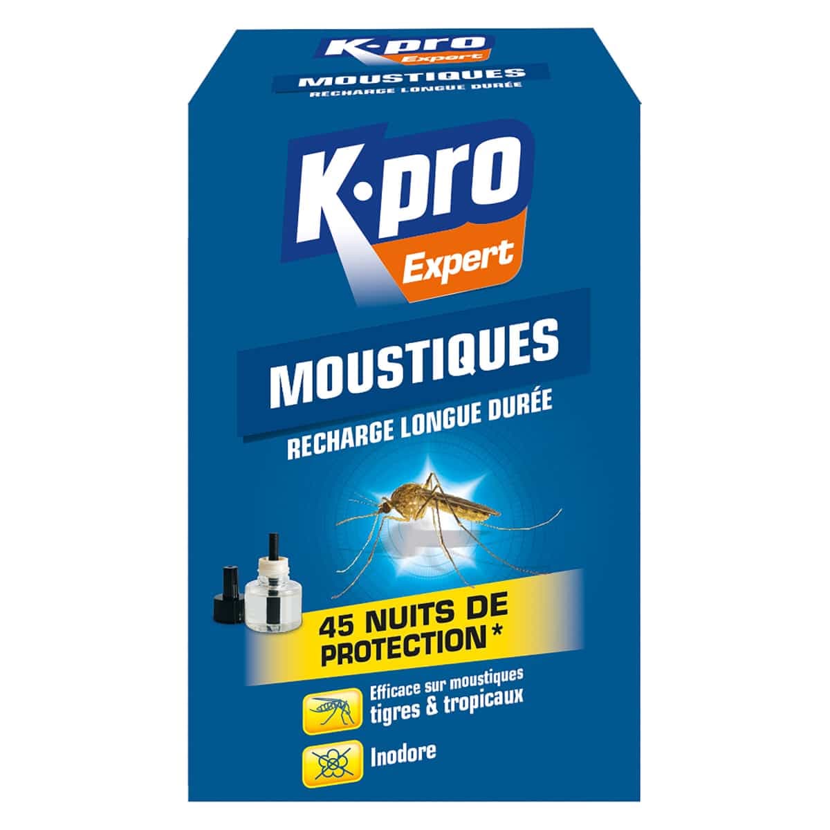 Recharge diffuseur électrique Moustiques K.PRO