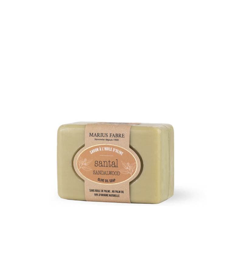 Savon Ă l'huile d'olive - Santal 100g MARIUS FABRE