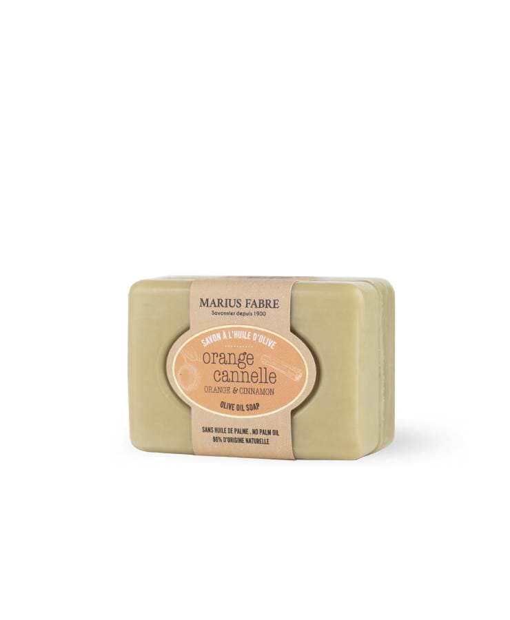 Savon Ă l'huile d'olive - Orange & Cannelle 100g MARIUS FABRE