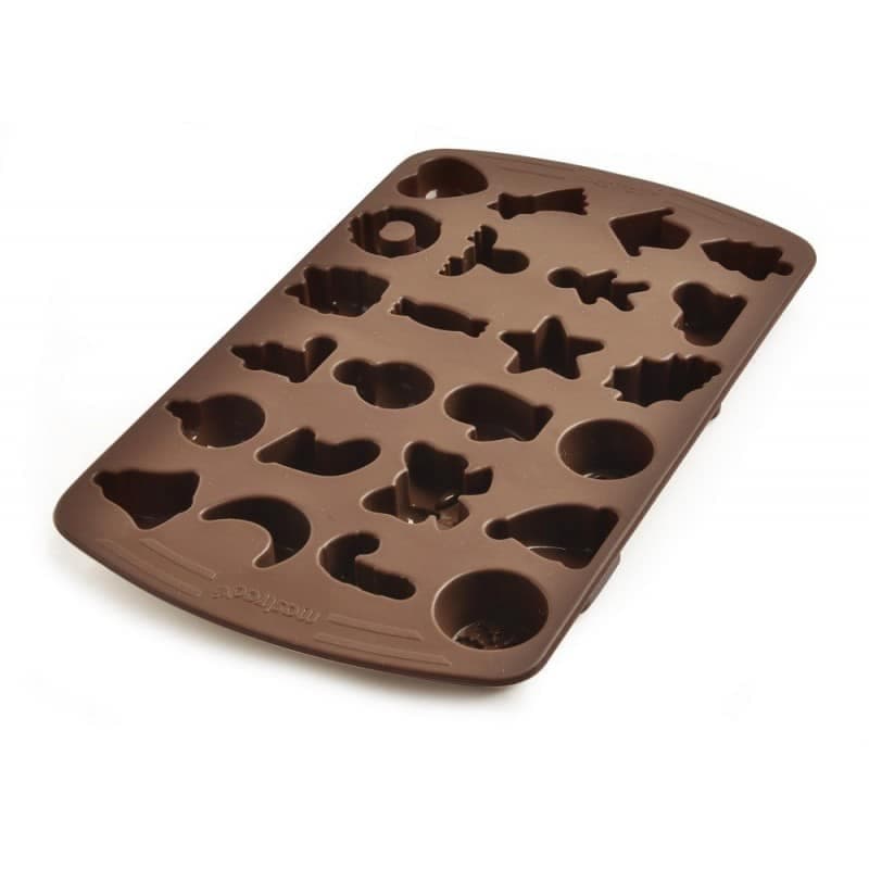 Moule Ă chocolats en silicone - SpĂ©cial fĂȘtes MASTRAD