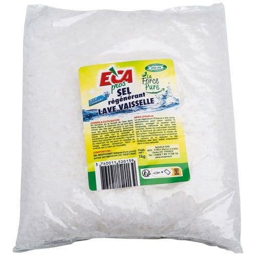 Sel régénérant pour lave-vaisselle 1kg ECA PROS