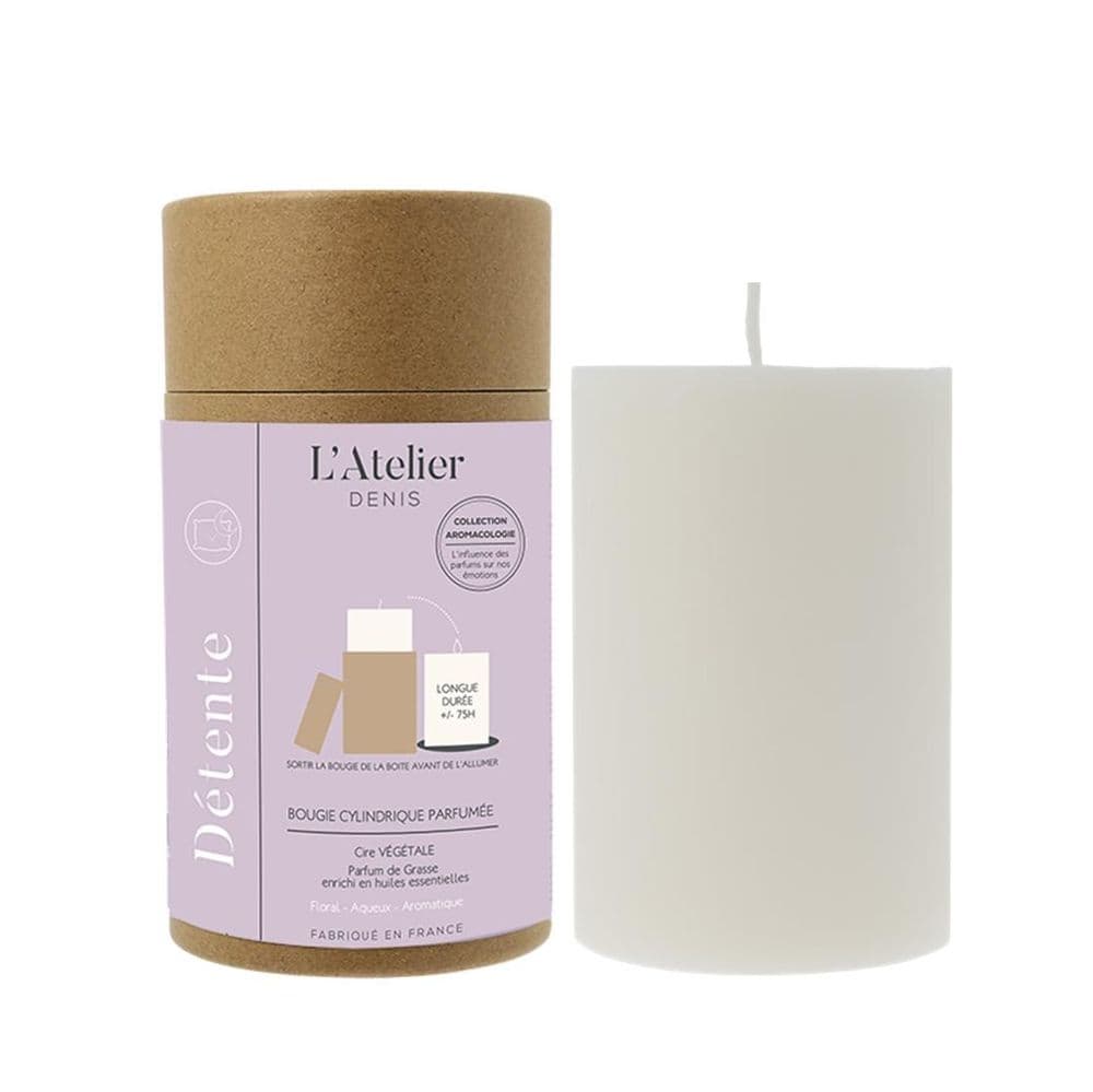 Bougie végétale parfumée Détente 400g ATELIER DENIS
