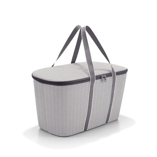 Sac isotherme Coolerbag - Herringbone Gris REISENTHEL