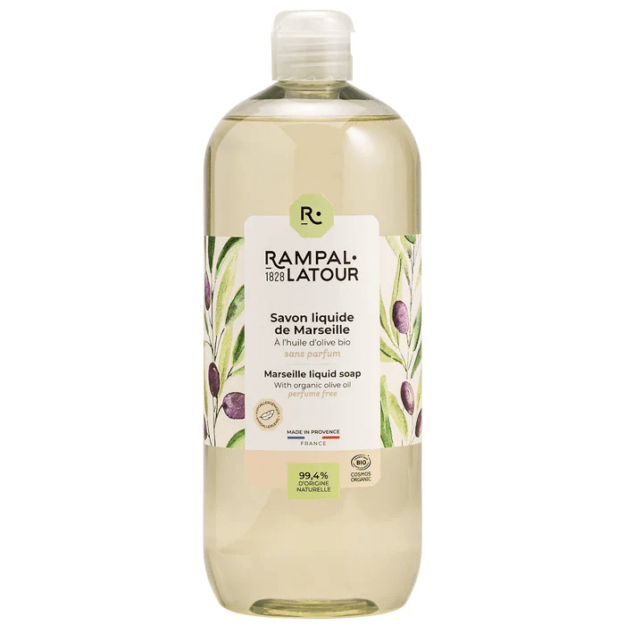 Savon liquide de Marseille - Sans parfum 1L RAMPAL LATOUR