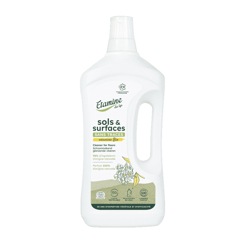 Nettoyant sols & surfaces - Verveine 1L ÉTAMINE DU LYS