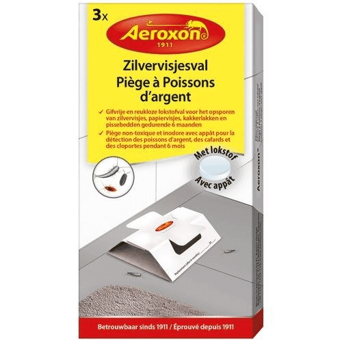Pièges Cafards, Poissons d'argent & Cloportes X3 AEROXON