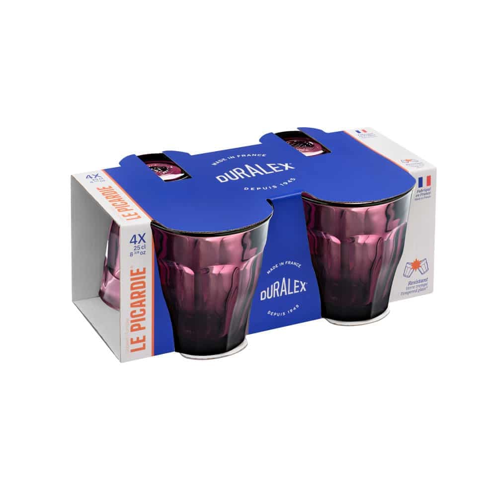 4 Verres 25cl - Le Picardie DURALEX
