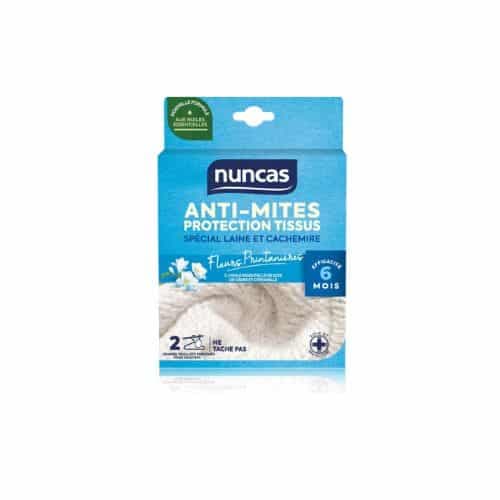 Feuilles anti-mites pour armoires X2 NUNCAS
