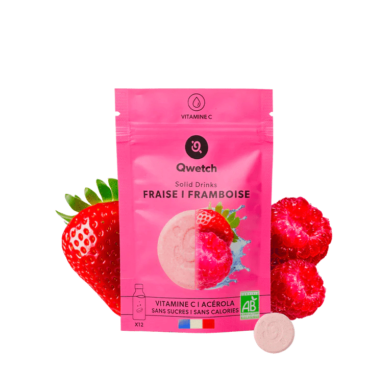 Pastilles d'hydratation vitaminées - Solid Drinks QWETCH