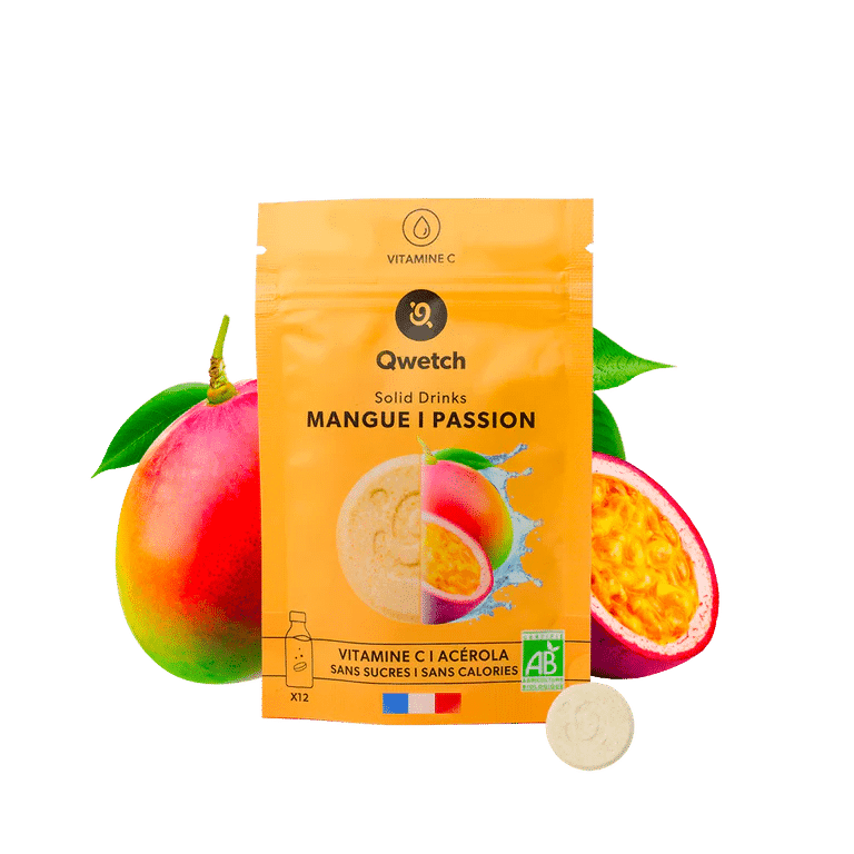Pastilles d'hydratation vitaminées - Solid Drinks QWETCH