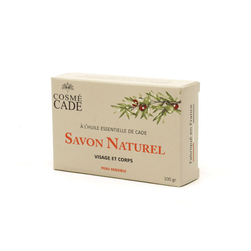 Savon naturel au cade biologique 100g COSMÉ CADE