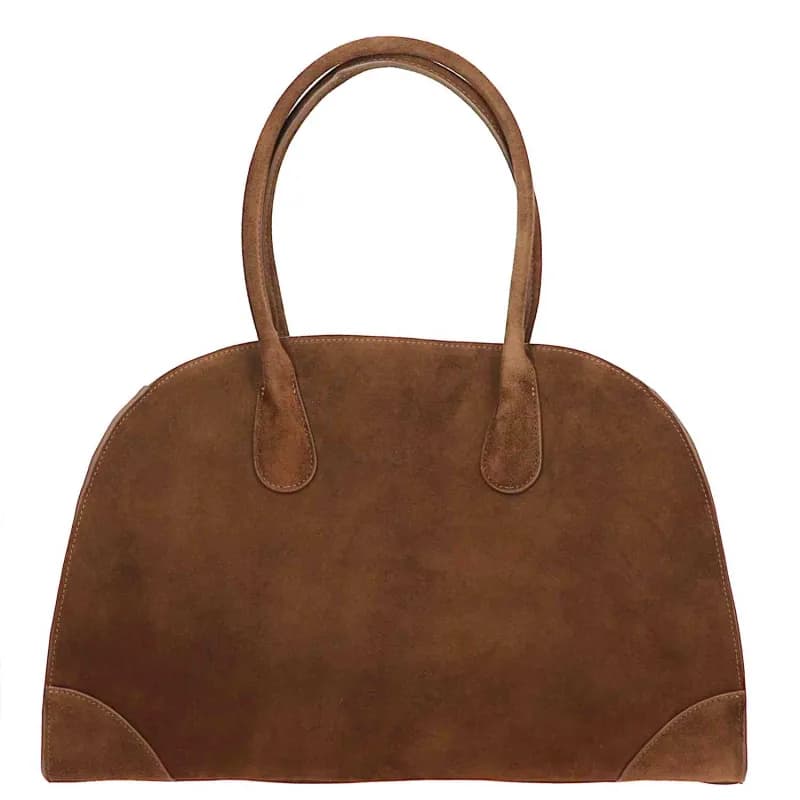 Grand sac cabas en cuir KOBAN Marron