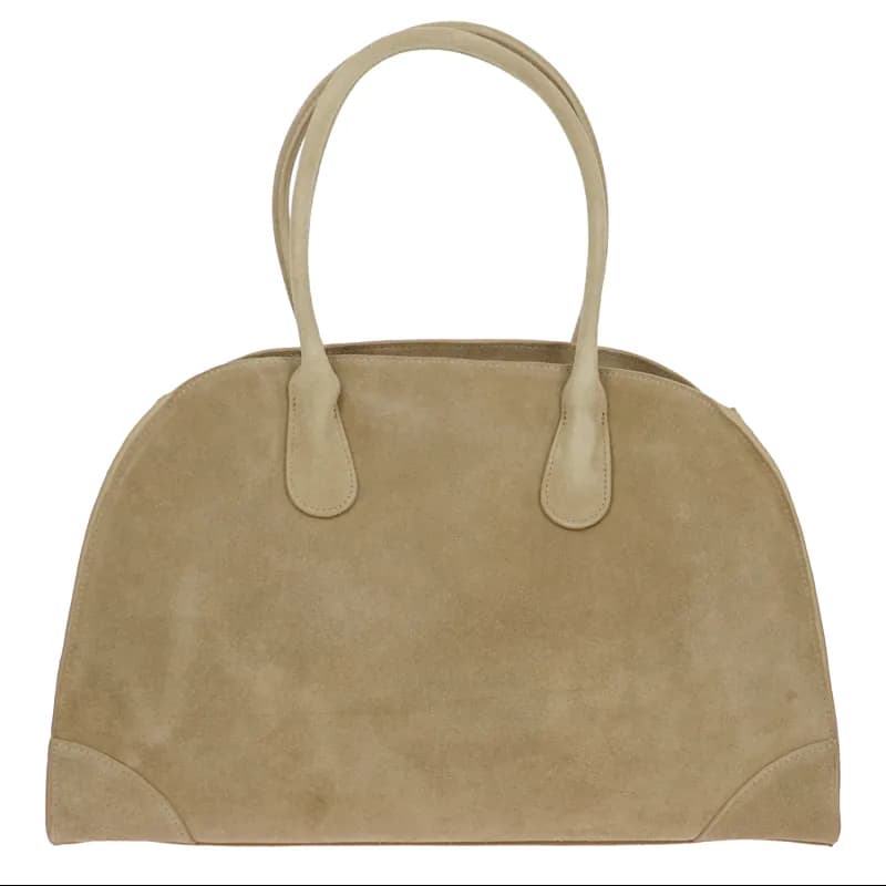 Grand sac cabas en cuir KOBAN Taupe