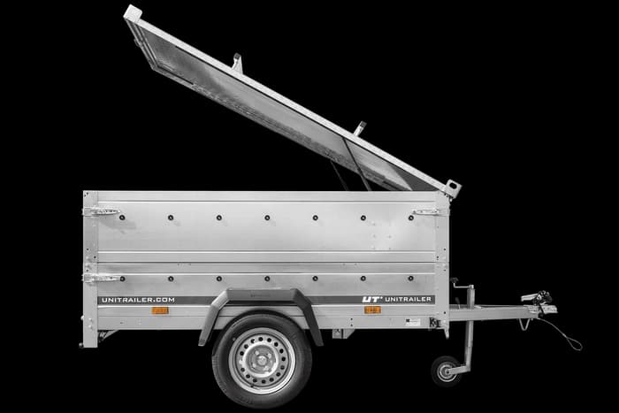 Przyczepka lekka 200×125 Unitrailer Garden 201 FD-Nowy