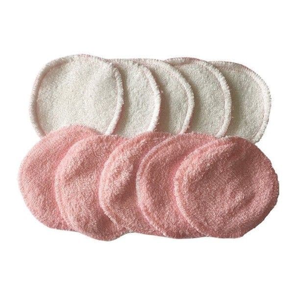 Lot 10 disques à démaquiller Lavables 8.0 à Viscose de Bambou P'