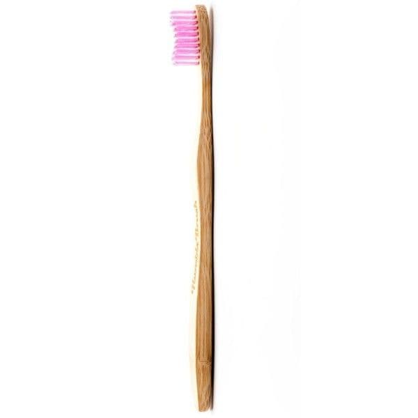 Brosse à dents en Bambou Adulte Medium & Souple Violette The Humble®