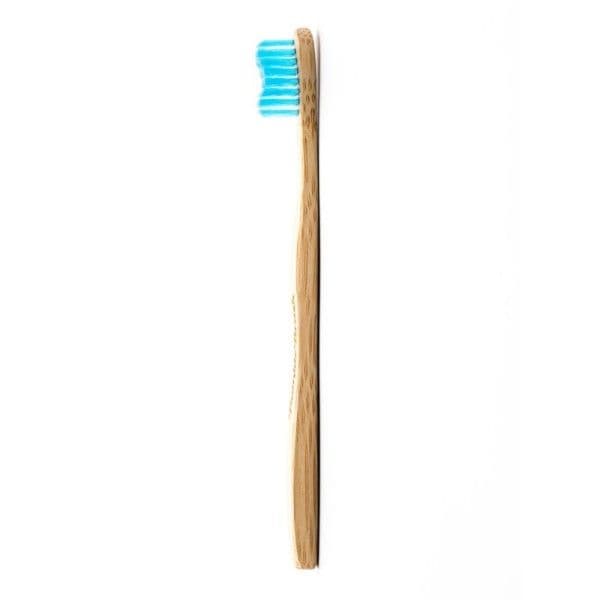 Brosse à dents en Bambou Enfant Très Souple Bleue The Humble® - Co