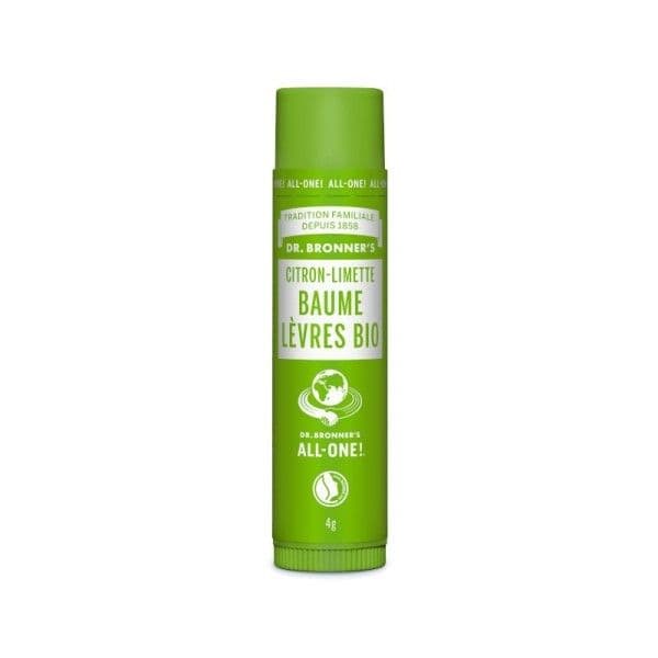 Baume à Lèvres Parfum Citron-Limette Dr. Bronner’s® - Cosmétiques Hyg