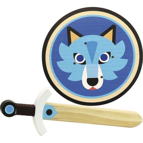Jouet en bois Set Epée & Bouclier Loup Vilac® - Jouets en bois