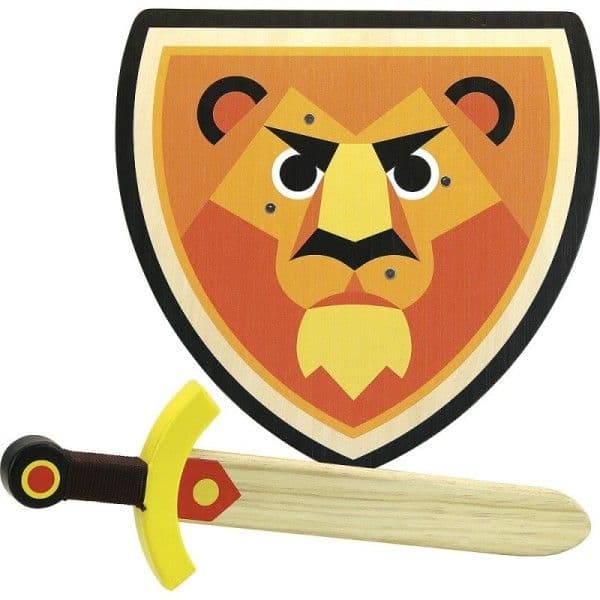 Jouet en bois Set Epée & Bouclier Lion Vilac® - Jouets en bois