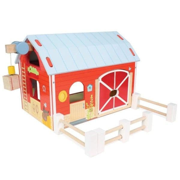Jouet en Bois de le Ferme 'Grange Rouge Le Toy Van® - Jouets en bois