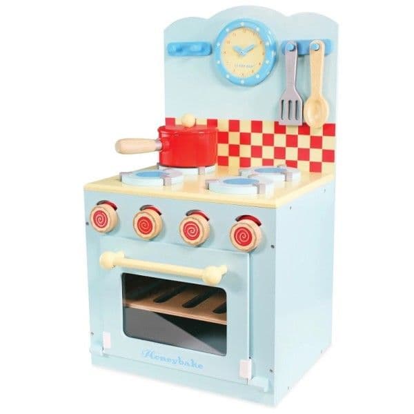 Dinette en bois Bleue Cuisinière avec Four 'Honey Bake' Le Toy Van® -