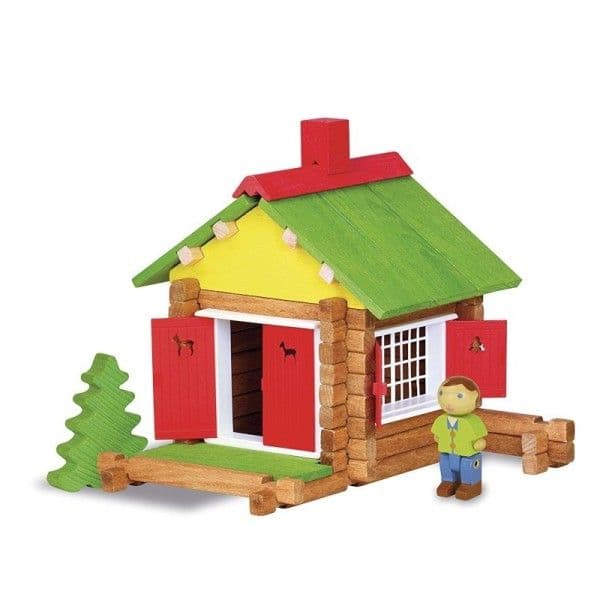 Jouet en bois Mon Chalet en Bois 70 pièces Jeujura® | Ref: 8001 - J