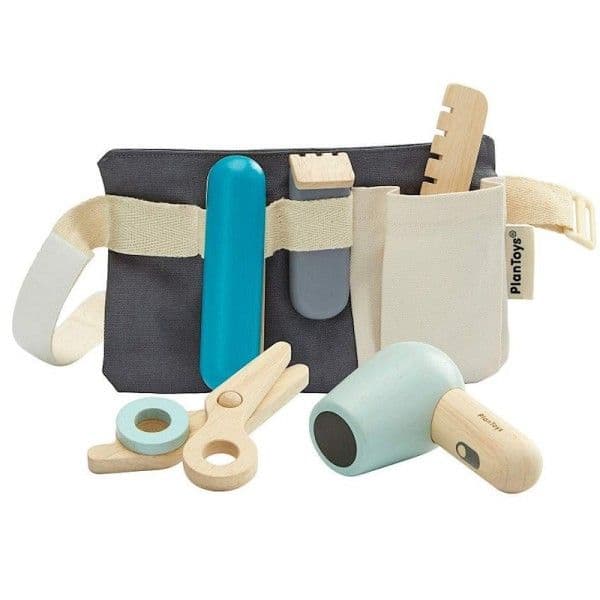 Jouet d'imitation en bois Trousse de coiffure Plantoys® - Jouet