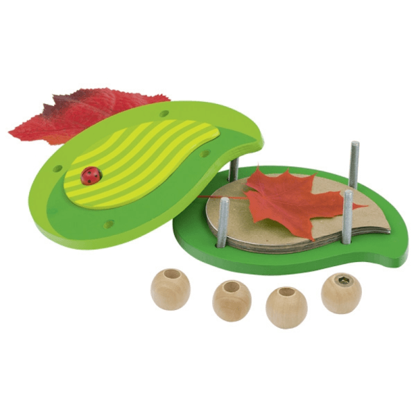 Jouet en bois Presse-Fleurs Coccinelle Goki® - Jouets Goki