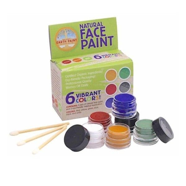 Kit peinture visage 6 Couleurs Pigments Naturels Natural Earth