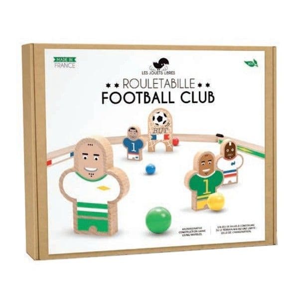 Jeu de bille Football Club- Roule ta Bille Les Jouets Libres® -