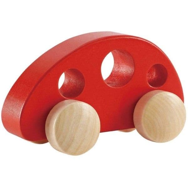 Ma première Petite voiture Rouge Hape® - Jouets en bois Hape®